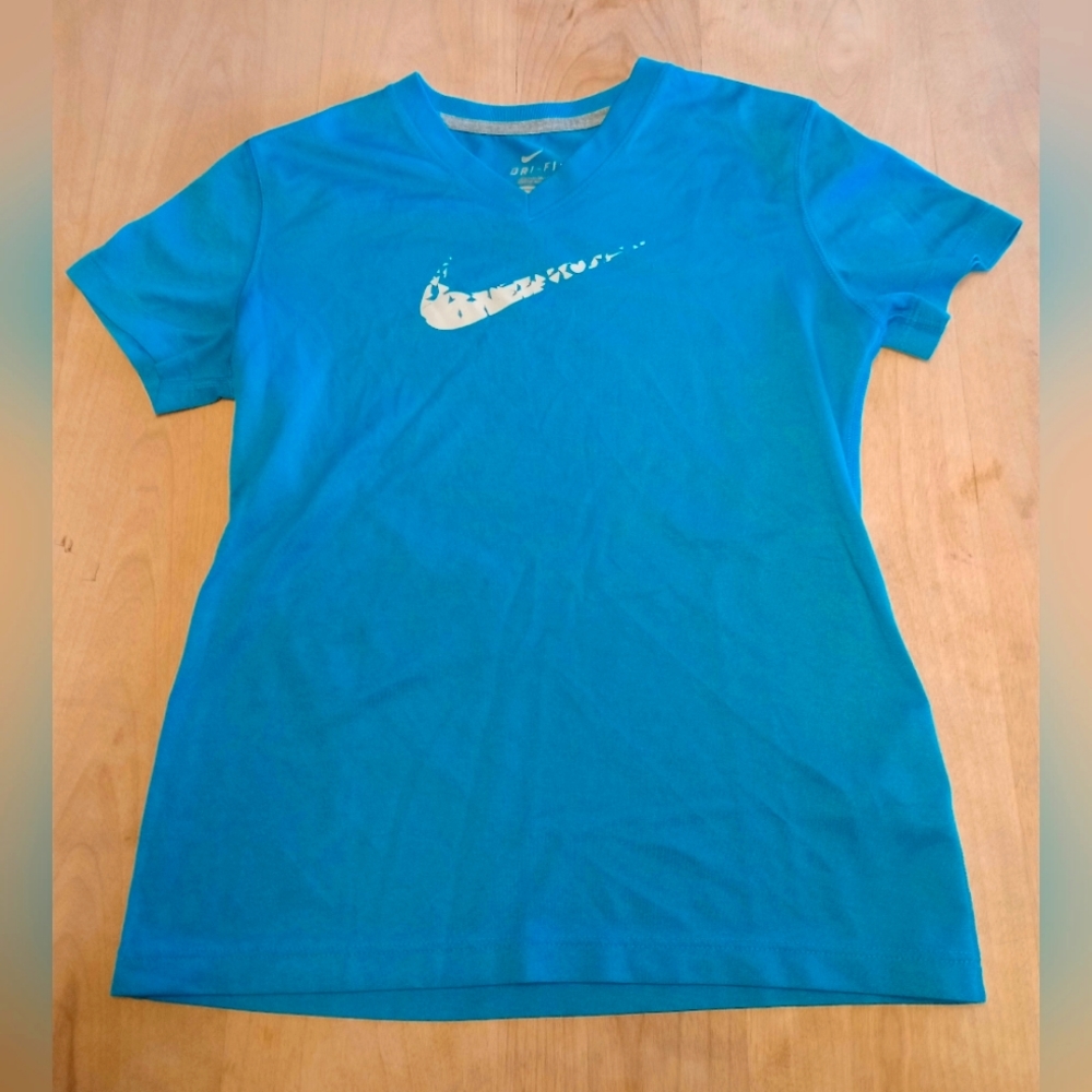 Blue Children's Nike Dry Fit Tee